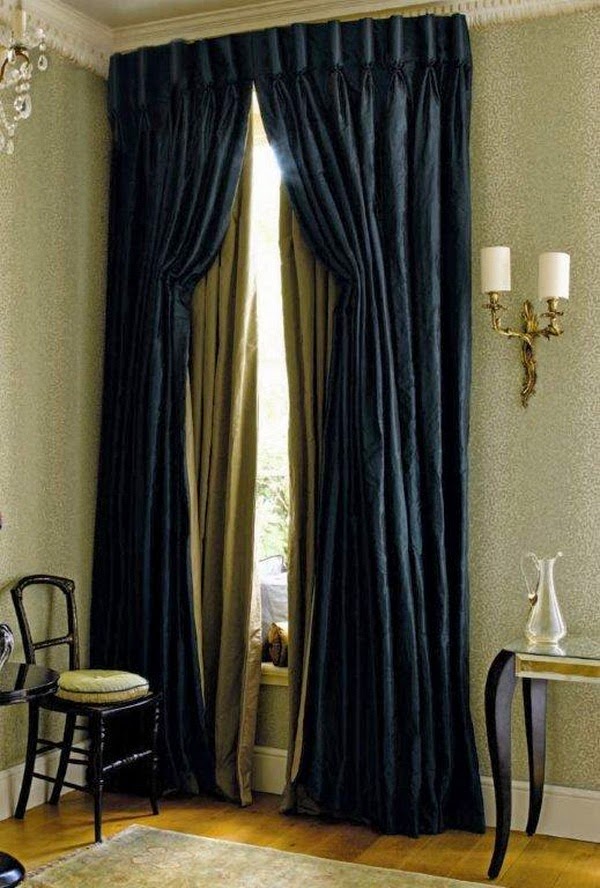 Choose fabrics for interior curtains