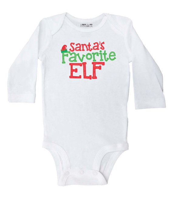 Not Just Another Southern Gal: Santa's Favorite Elf Christmas Onesie by ...