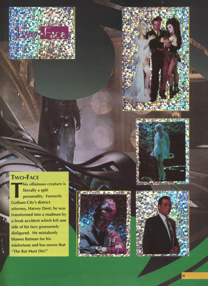 Batman Forever Movie #185 Merlin 1995  Sticker 