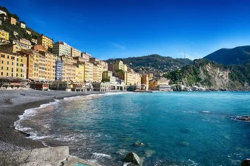 camogli spiaggia