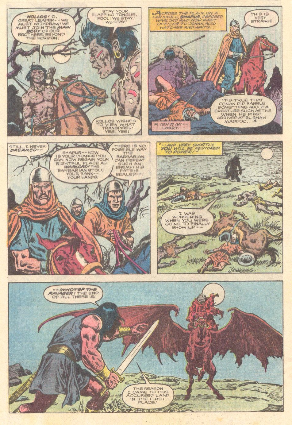 Read online Conan the Barbarian (1970) comic -  Issue #183 - 3