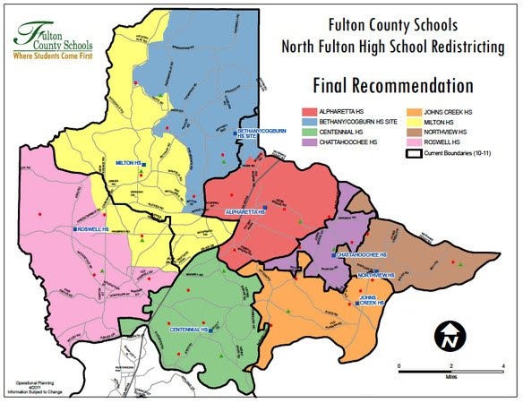 .: Revised Redistricting Map.