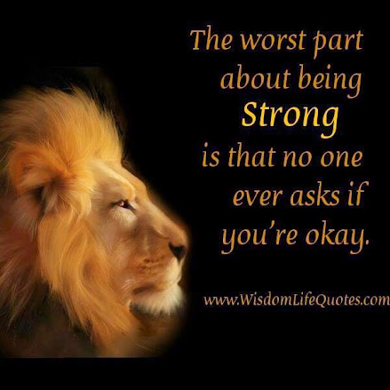 On being strong -