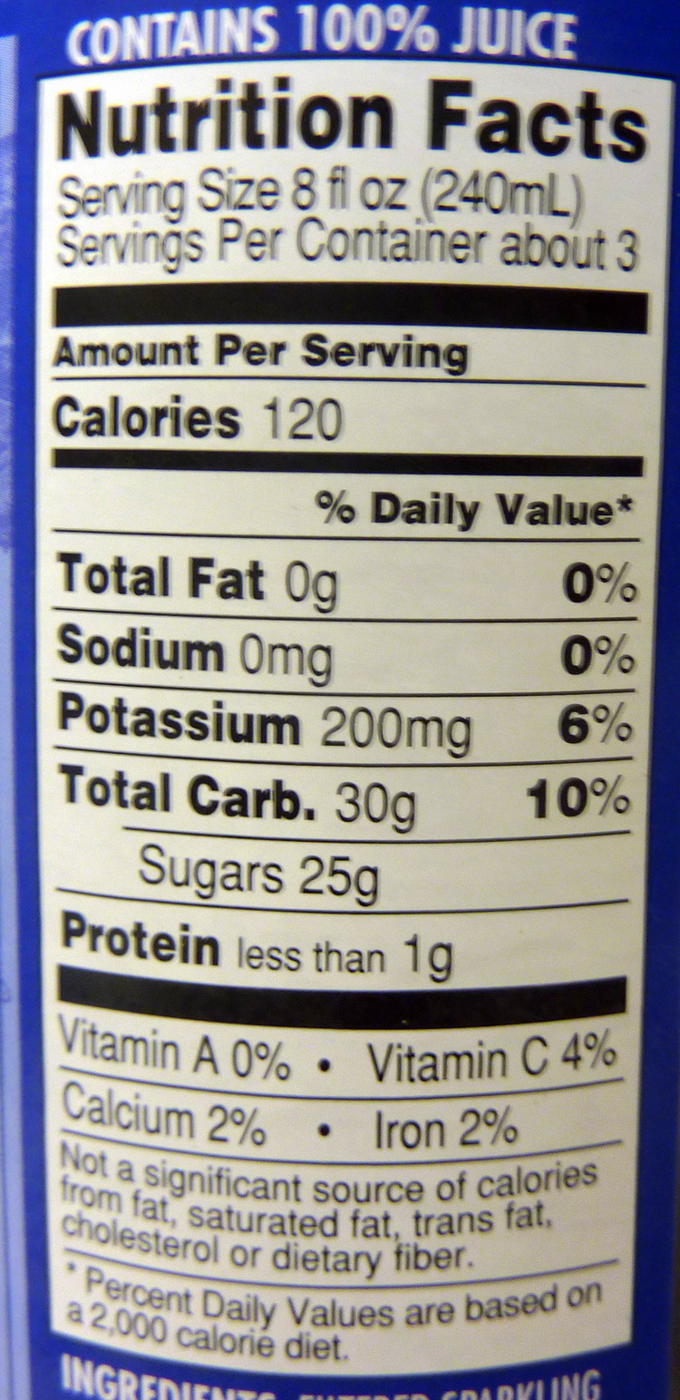 What's Good at Trader Joe's? Trader Joe's Sparkling Blueberry Juice
