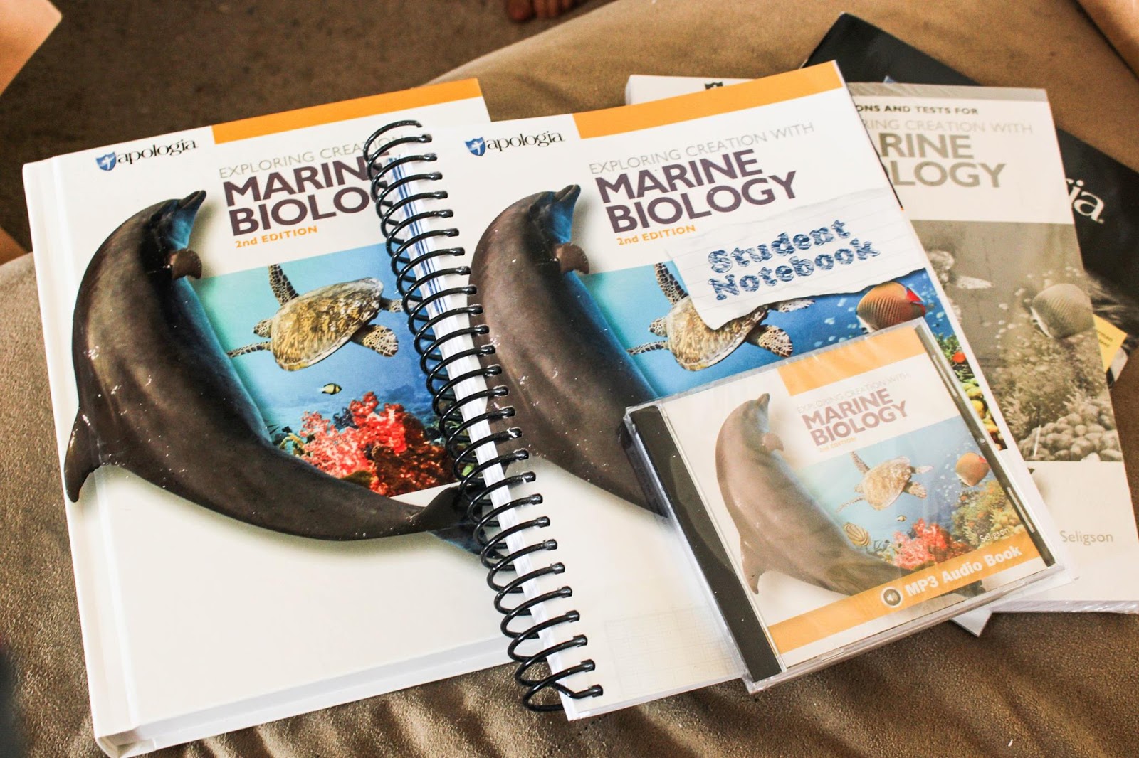 Counting Pinecones Apologia Marine Biology (A Homeschool Crew Review)