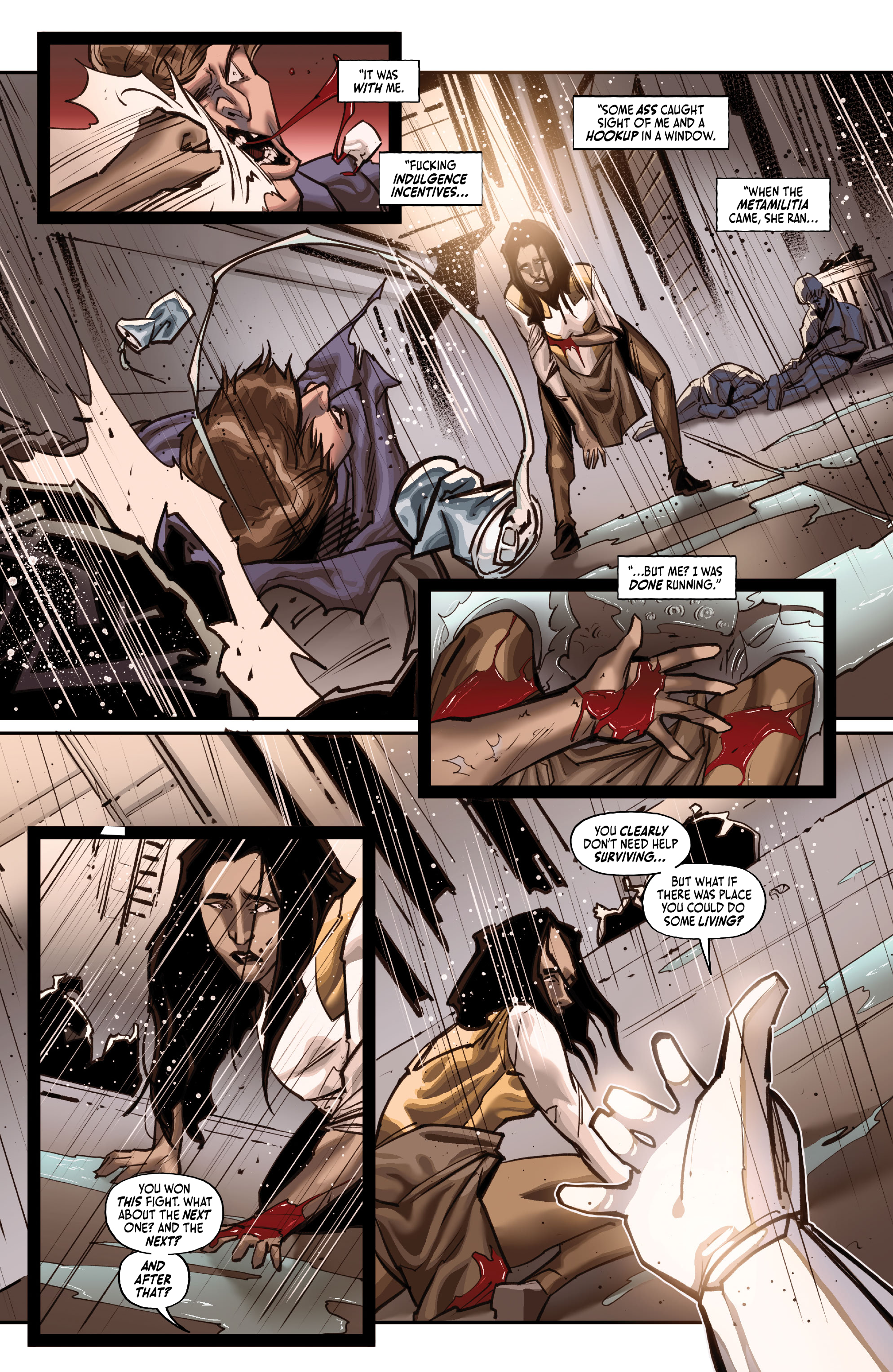Read online Loaded Bible: Blood Of My Blood comic -  Issue #3 - 13