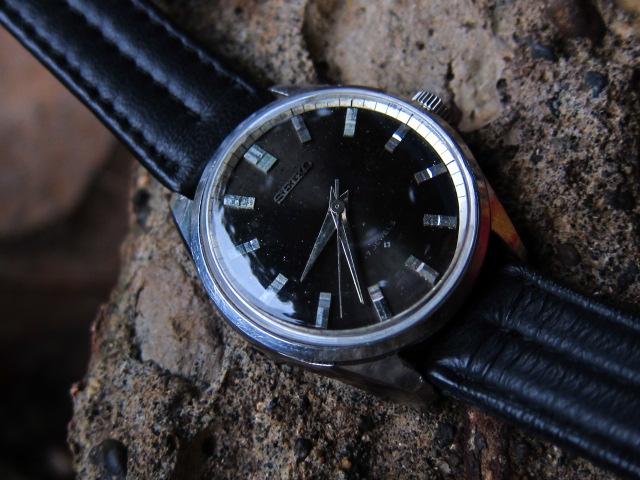 jam & watch: Seiko 66-7100 - Black Dial (Sold)