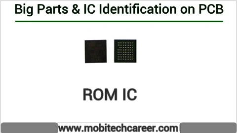Rom ic identification on mobile cell phone smartphone pcb circuit board motherboad | Rom ic ki mobile phone pcb par pahchan kaise kare | Rom ic की मोबाइल रिपेयरिंग में पीसीबी पर पहचान करना सीखें कार्य व खराबियाँ | मोबाइल रिपेयर करना हिन्दी में सीखें | PCB पर All IC पहचान