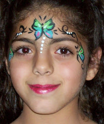 face painting butterfly princess designs kid