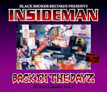 【 INSIDEMAN / BACK IN THE DAYZ (G-Luv Classics Vol.1)】