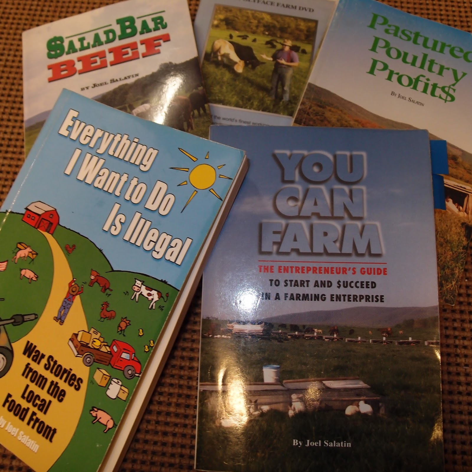 Joel Salatin Books List qbooksf