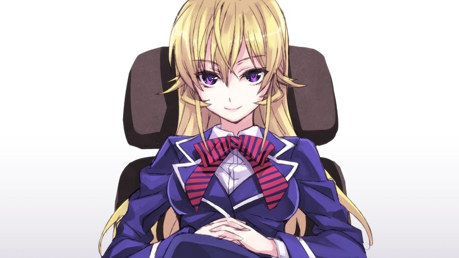 Erina Nakiri, Food Wars, Anime, Girl, 4K, #3.1089