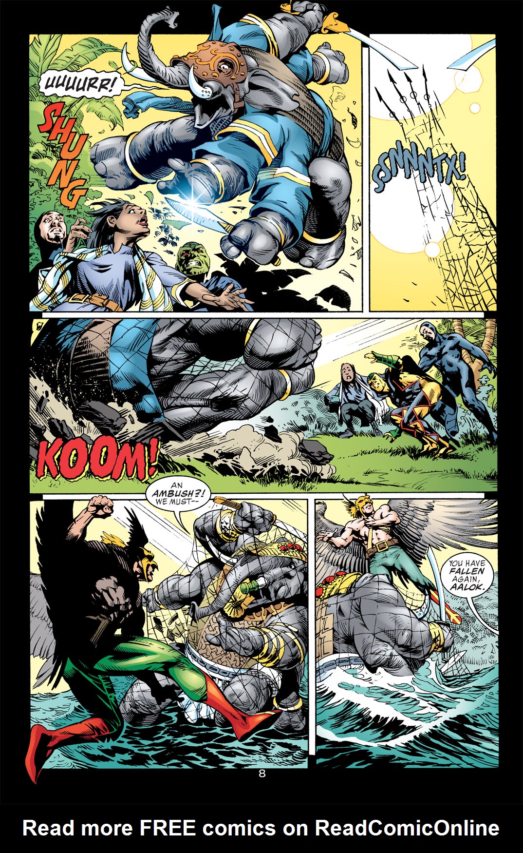 Hawkman (2002) Issue #3 #3 - English 8