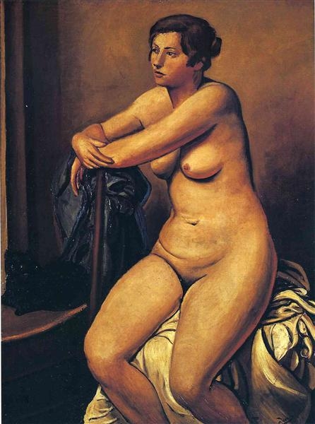 Андре Дерен André Derain Обнаженная с кошкой