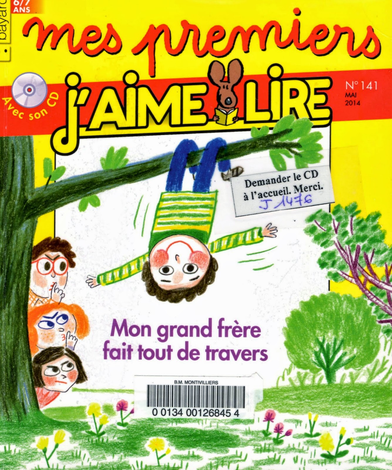 Mes premiers J'aime Lire - Mai 2014 - Editions Bayard