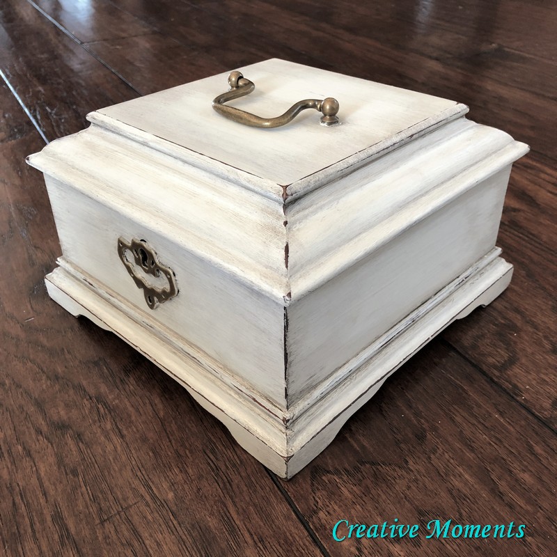 Bombay Farmhouse White Jewelry Chest