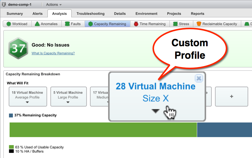 custom profiling