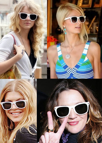 womens white ray ban sunglasses