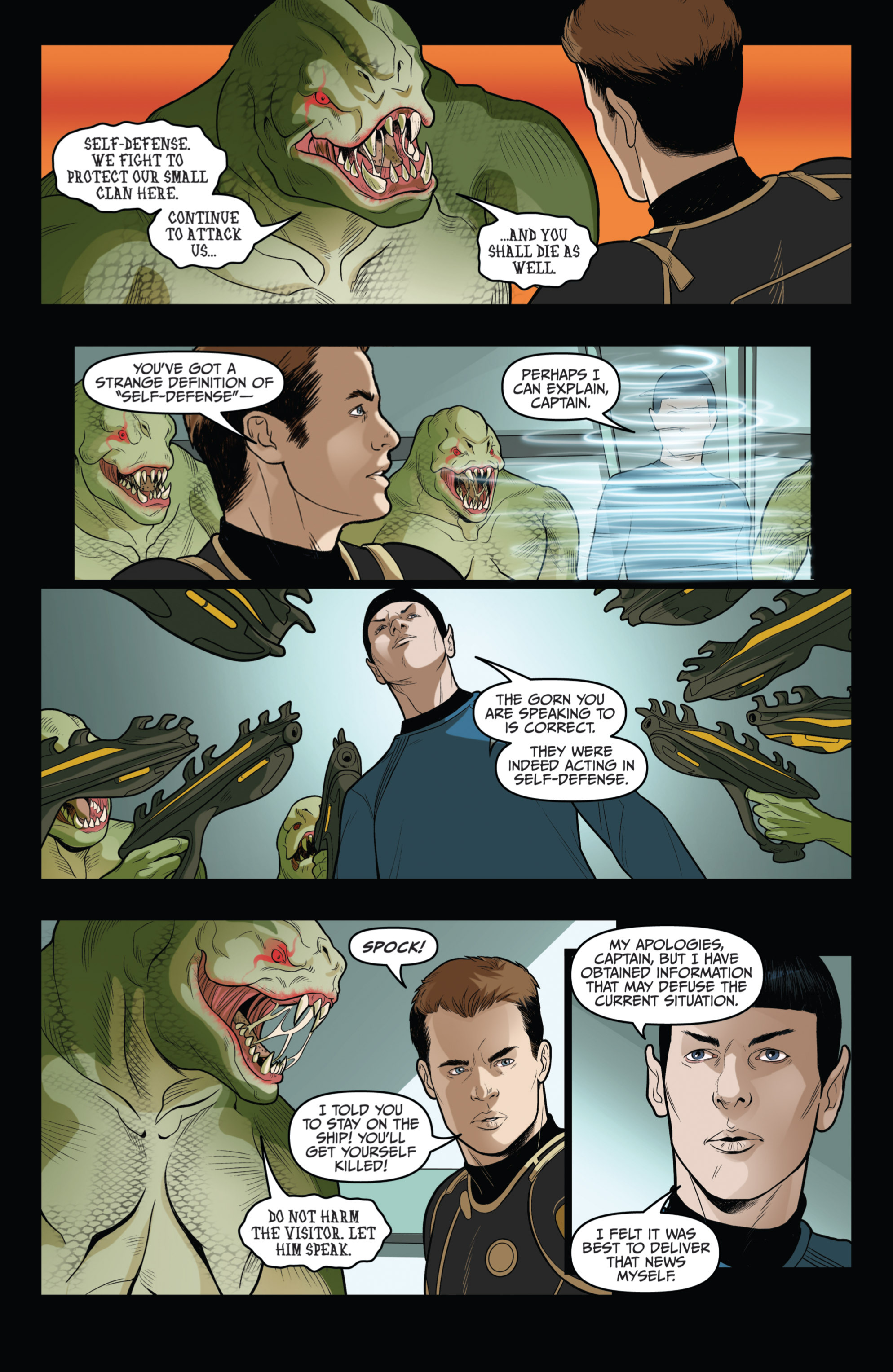 Read online Star Trek (2011) comic -  Issue #24 - 21