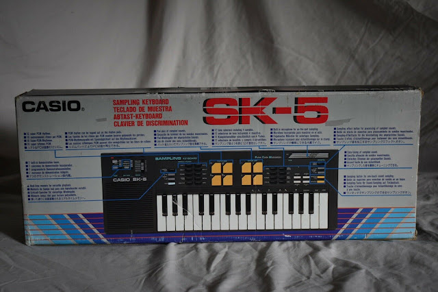 MATRIXSYNTH: Casio SK-5 Vintage Piano Keyboard Organ Synthesizer