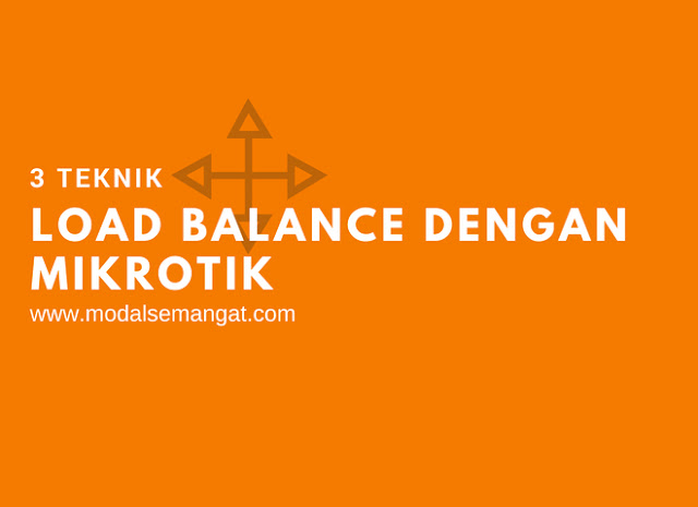 3 Teknik Load Balance Dengan MikroTik 3 Teknik Load Balance Dengan MikroTik