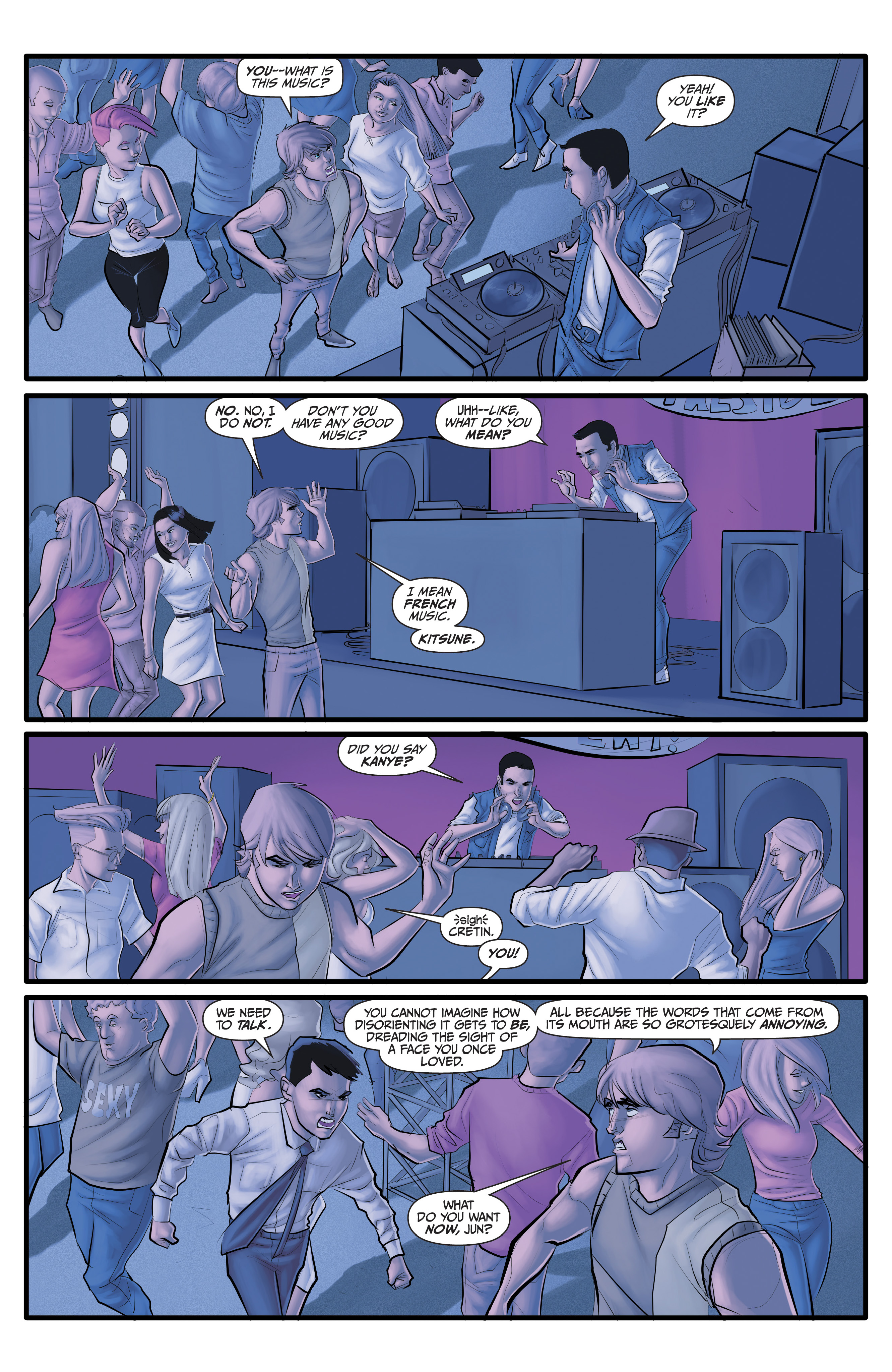 Read online Morning Glories comic -  Issue #47 - 14