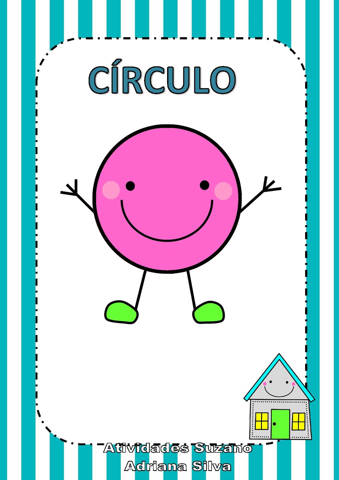 Formas Geométricas cartazes robôs