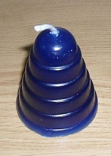 Vela Azul em forma de cone