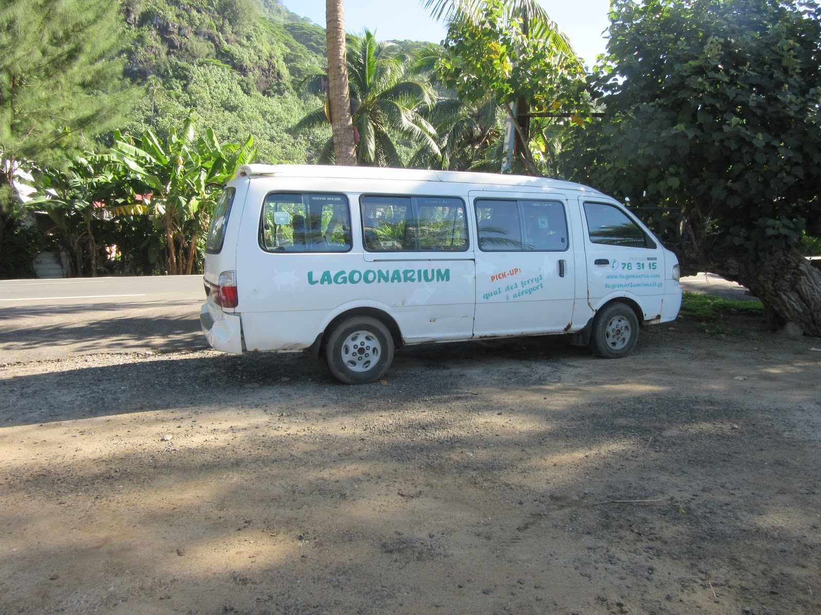 French Polynesia 2018 May 21, 2018Car rental, Lagoonarium, Le Petit