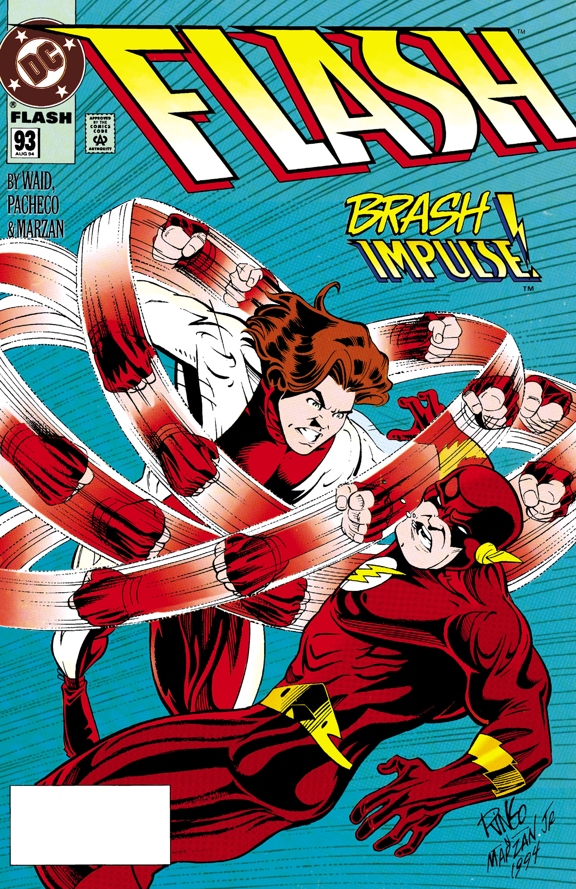 Read online The Flash (1987) comic -  Issue #93 - 1