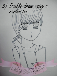 drawing korean anime doodle tutorial draw face simple