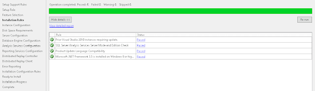 Installation of SQL Server 2012