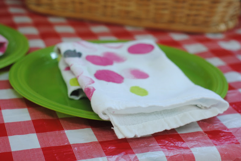 Reusable Cloth Napkins (Kids Craft Idea)