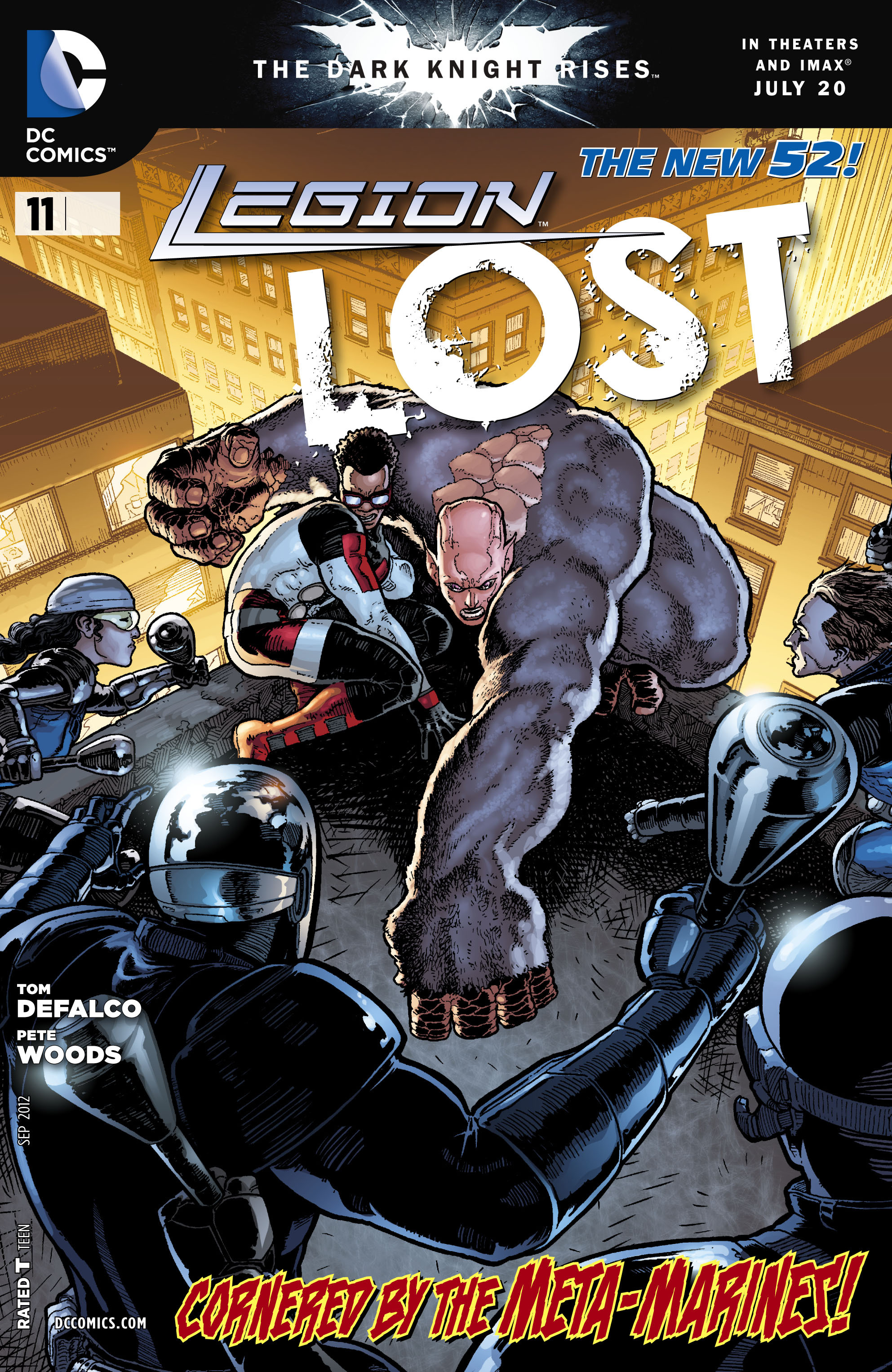 Read online Legion Lost (2011) comic -  Issue #11 - 1
