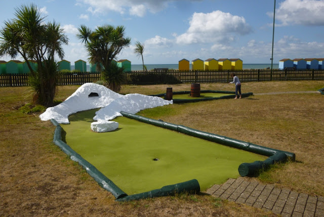 Photo of the Adventure Golf course at Norfolk Gardens in Littlehampton, West Sussex