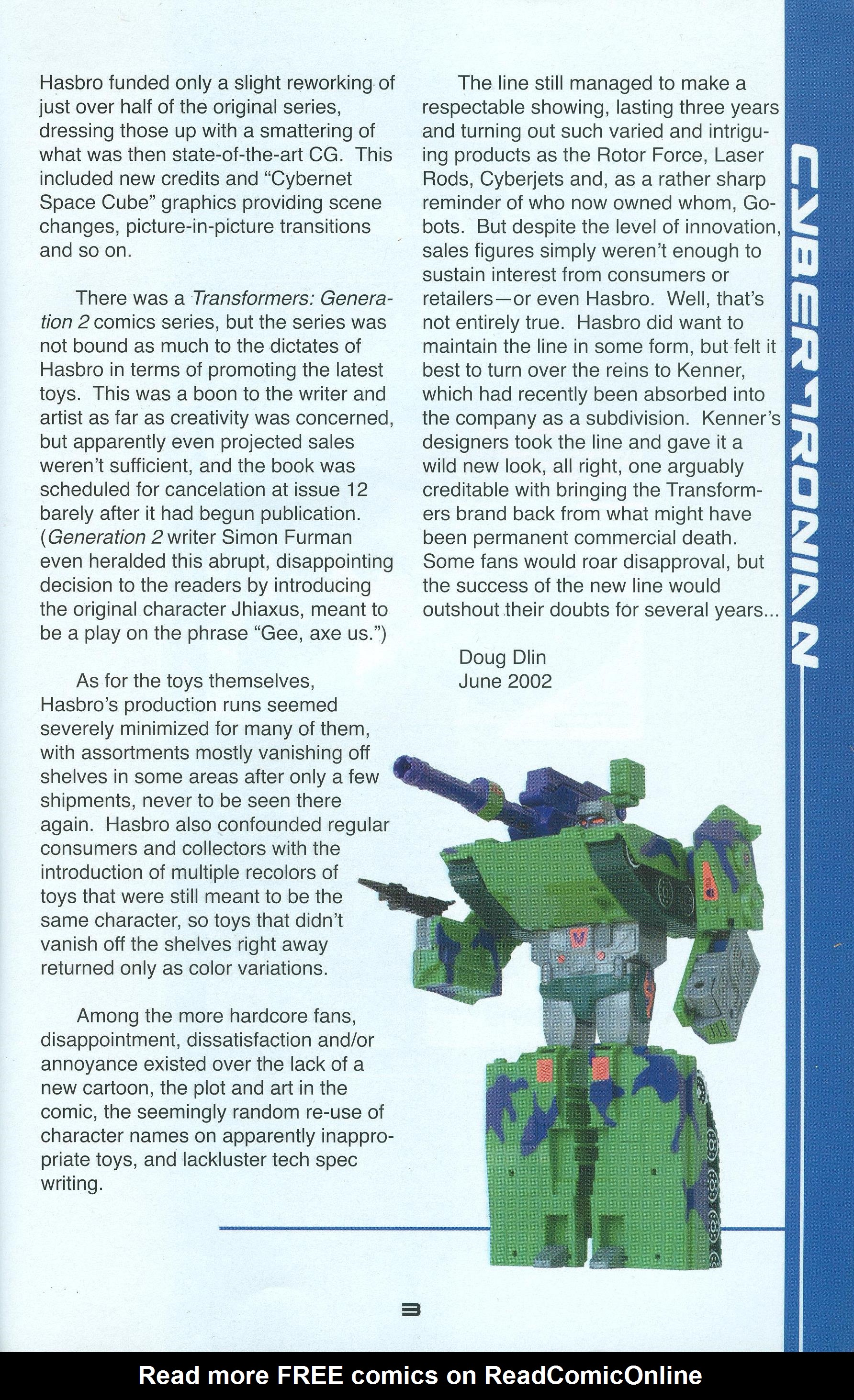 Read online Cybertronian: An Unofficial Transformers Recognition Guide comic -  Issue #6 - 5