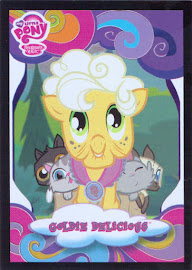My Little Pony Goldie Delicious Series 3 Trading Card