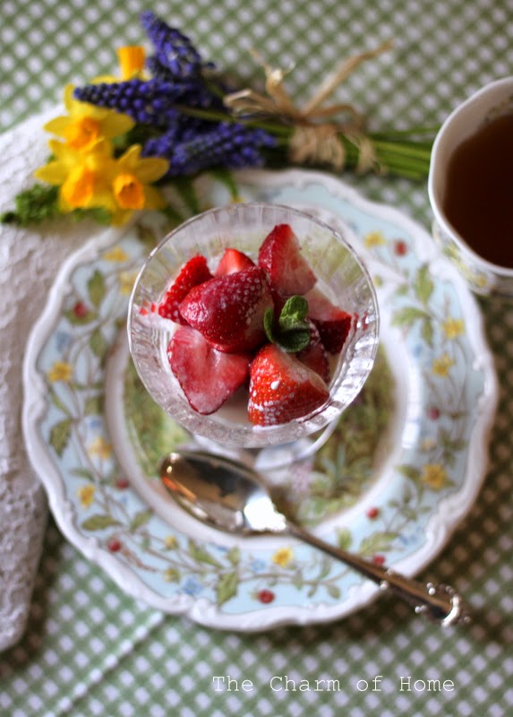 Strawberries & Cream: The Charm of Home