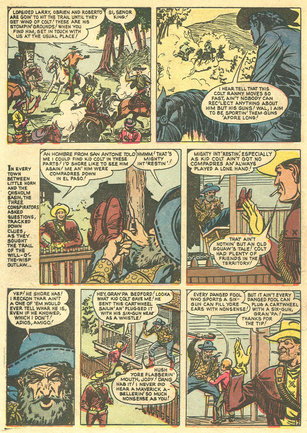 Read online Kid Colt Outlaw comic -  Issue #21 - 4