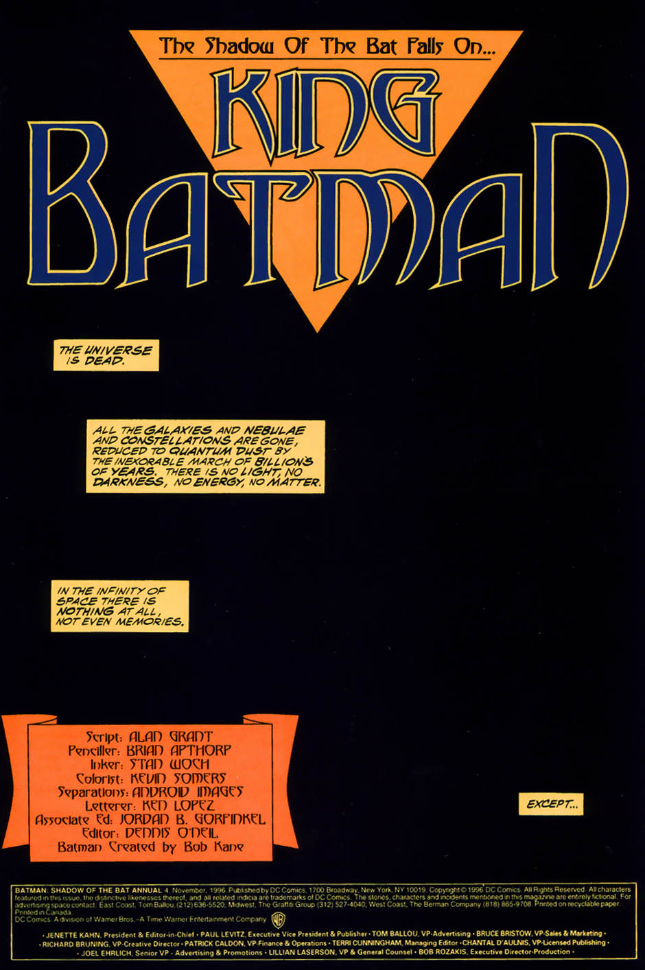 Batman: Shadow of the Bat _Annual_4 Page 1