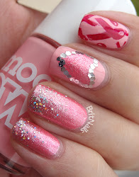 breast cancer nail nails awareness polish surgery month gel
