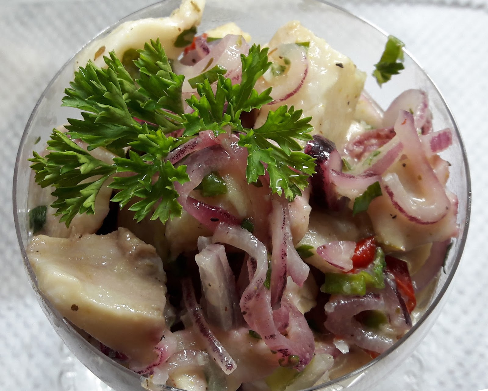Ceviche de tilápia