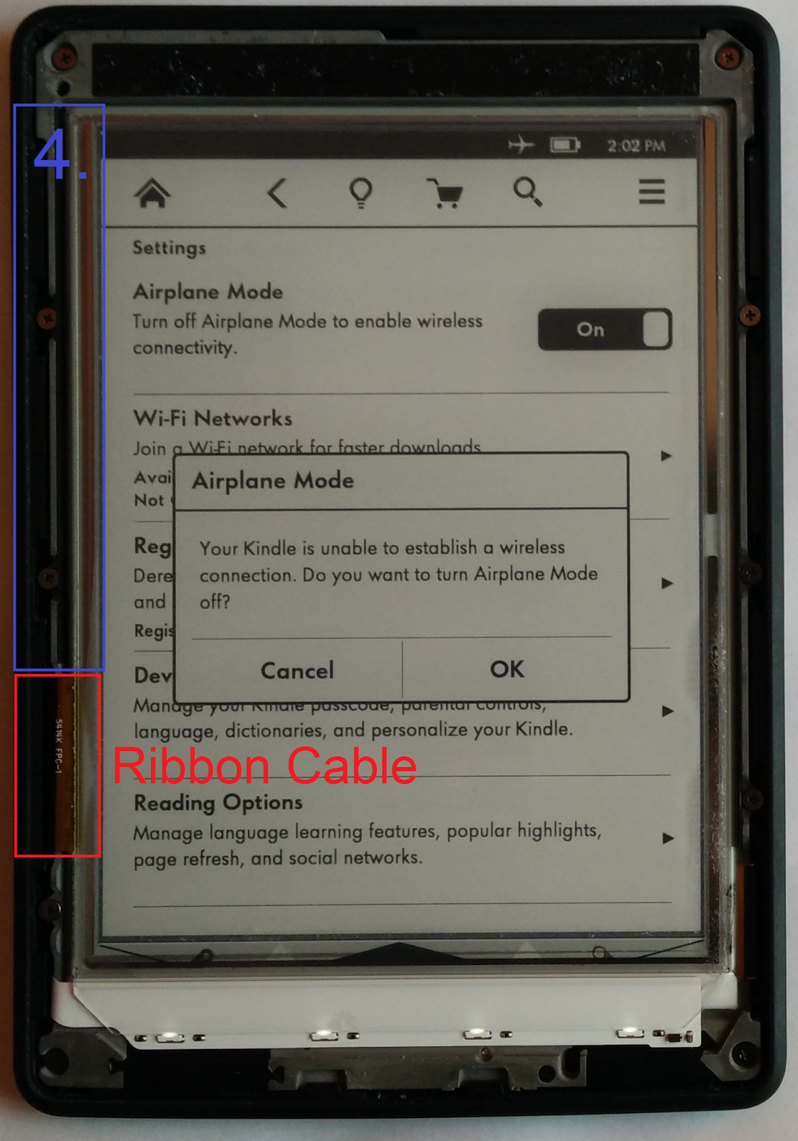 MaCXyLoS Blog Kindle Paperwhite 2 teardown