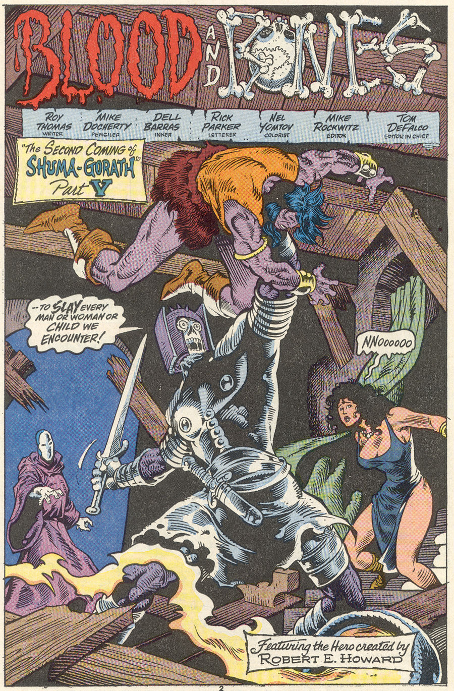 Read online Conan the Barbarian (1970) comic -  Issue #256 - 3