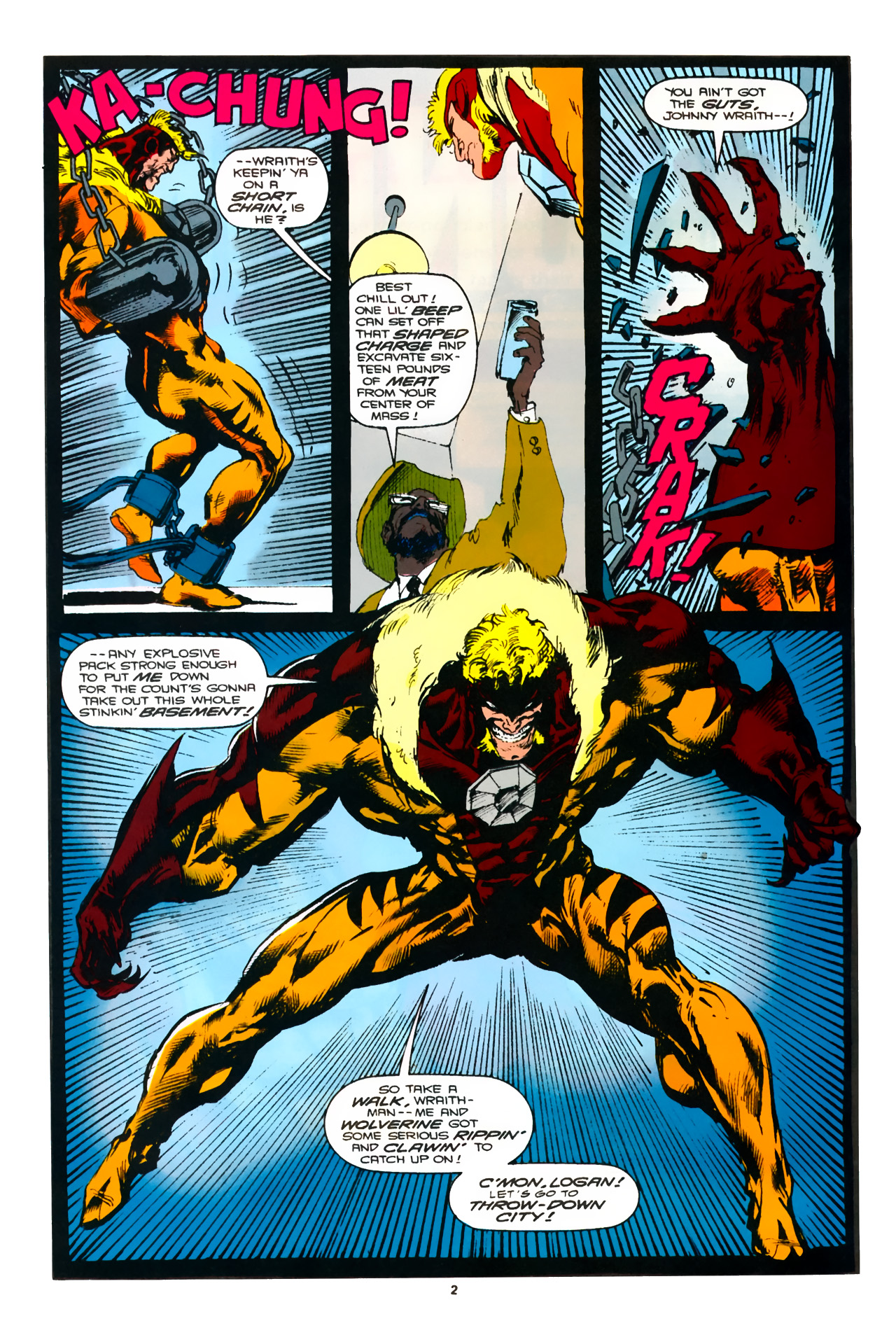 Wolverine (1988) Issue #62 #63 - English 3