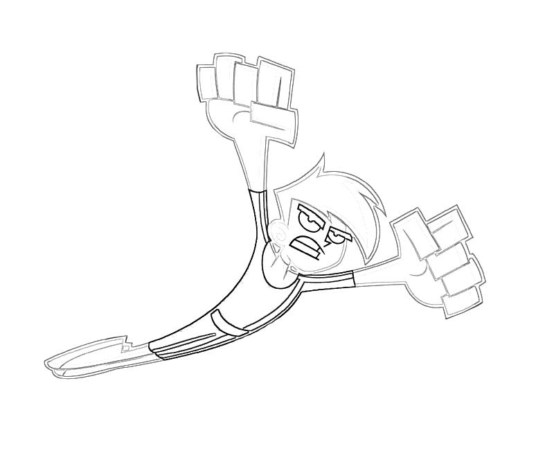 danny phantom coloring pages game time - photo #24