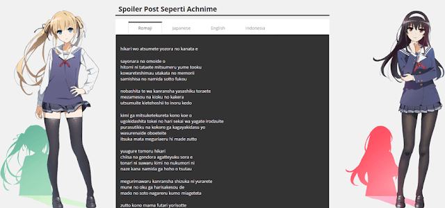 Powered By Blogger Arlethdesz Ost Anime Powered By Blogger Arlethdesz Ost Anime