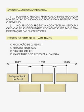 5º ano (4ª série) História - Atividades - 2