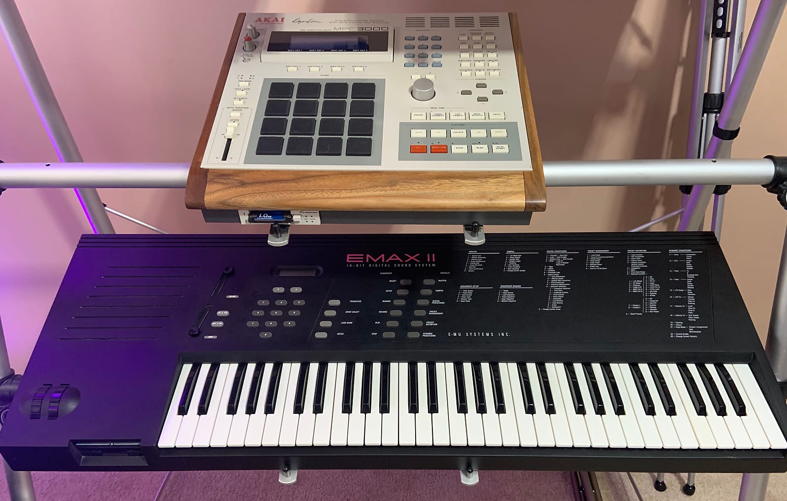 MATRIXSYNTH: E-MU Systems Emax II SN 06201599