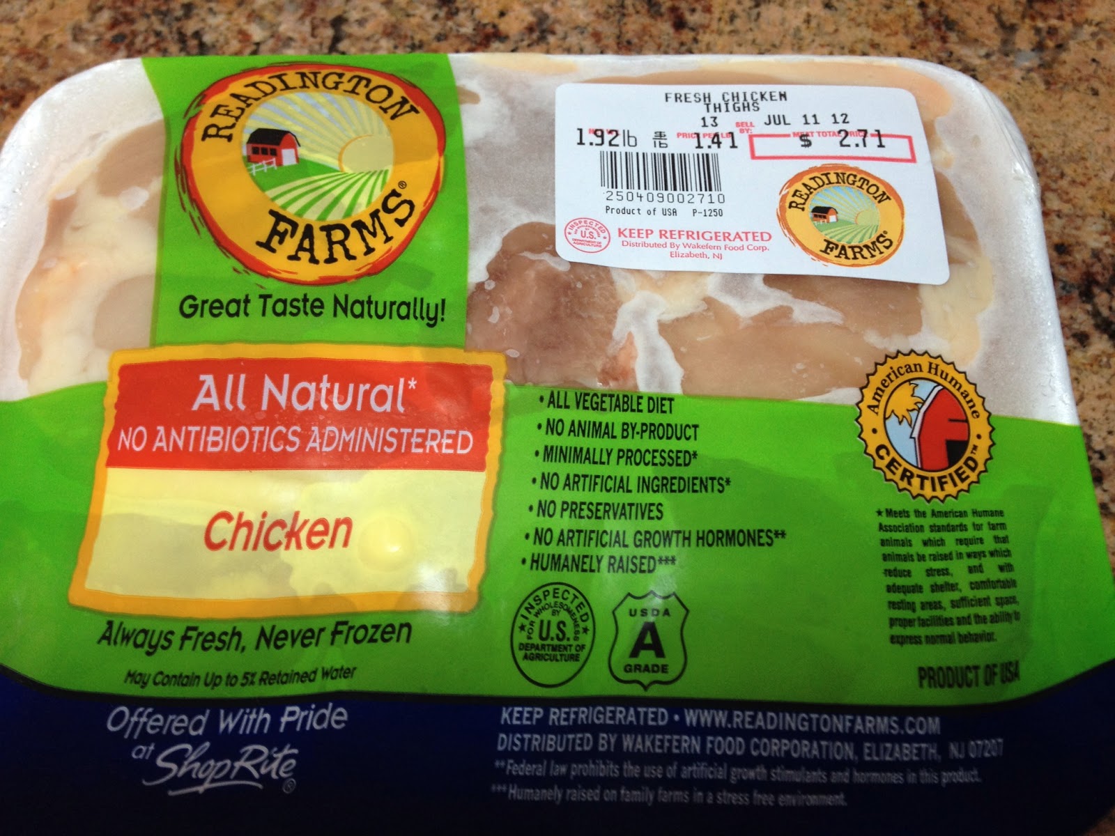 Do You Really Know What You're Eating? A sale on chicken I won't be